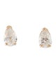 Earrings 14K 1.00ctw Diamond Pear Stud