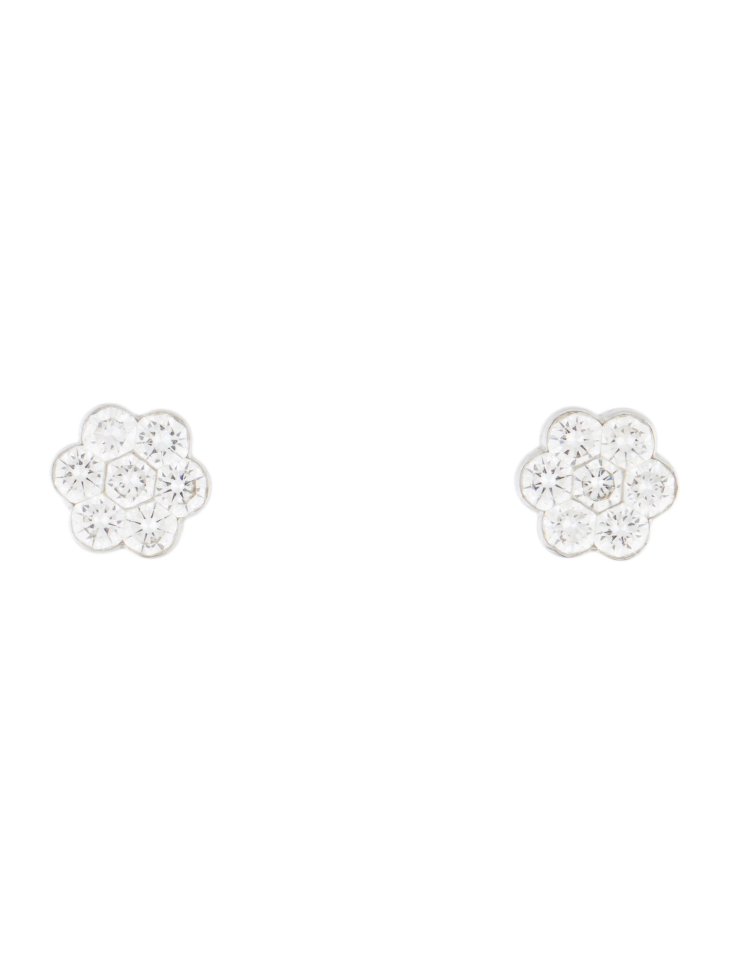 Earrings 18K 1.54ctw Diamond Studs