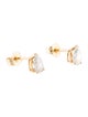 Earrings 14K Diamond Pear Stud