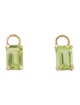 Earrings 14K Peridot Earring Enhancers