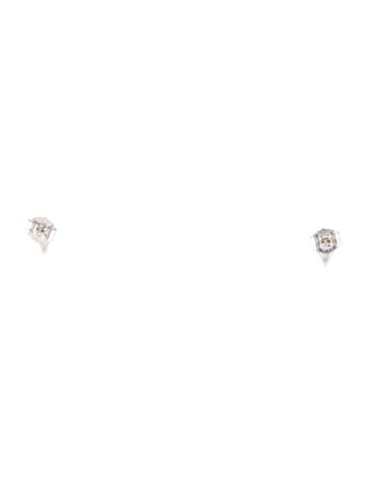 Earrings 14K Diamond Marquise Stud