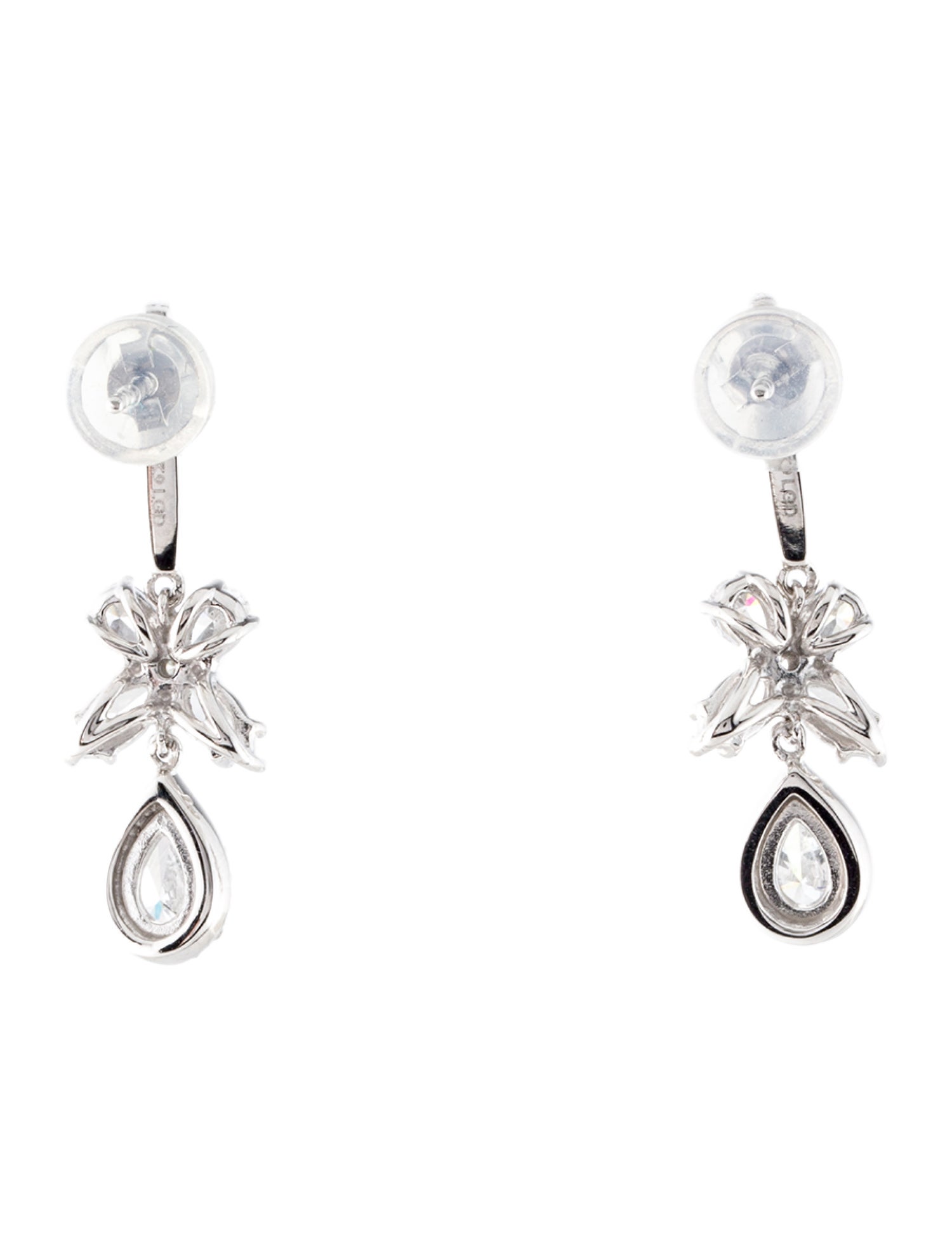 Earrings 14K 1.75ctw Lab-Grown Diamond Drop Earrings