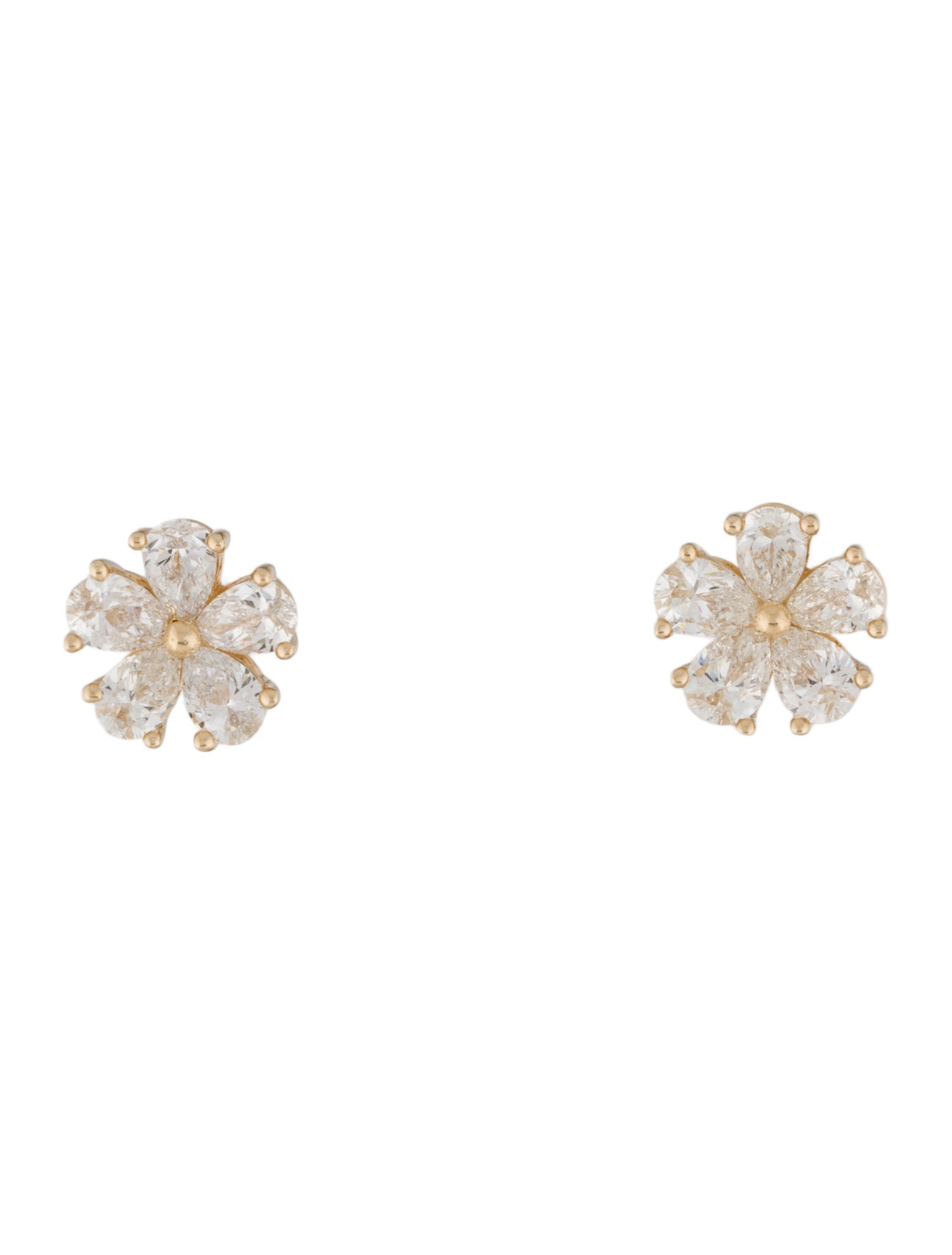 Earrings 14K 2.00ctw Lab-Grown Diamond Studs