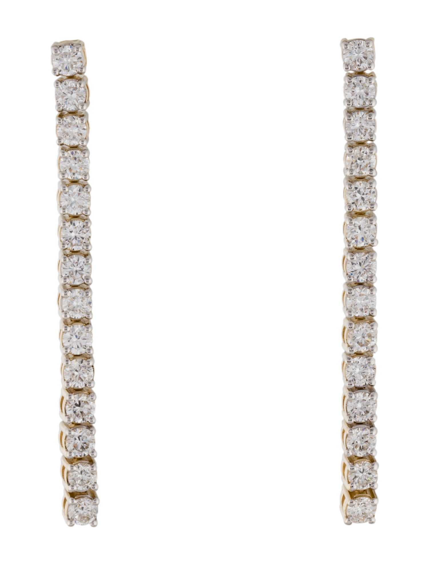 Earrings 14K 2.00ctw Lab-Grown Diamond Drop Earrings