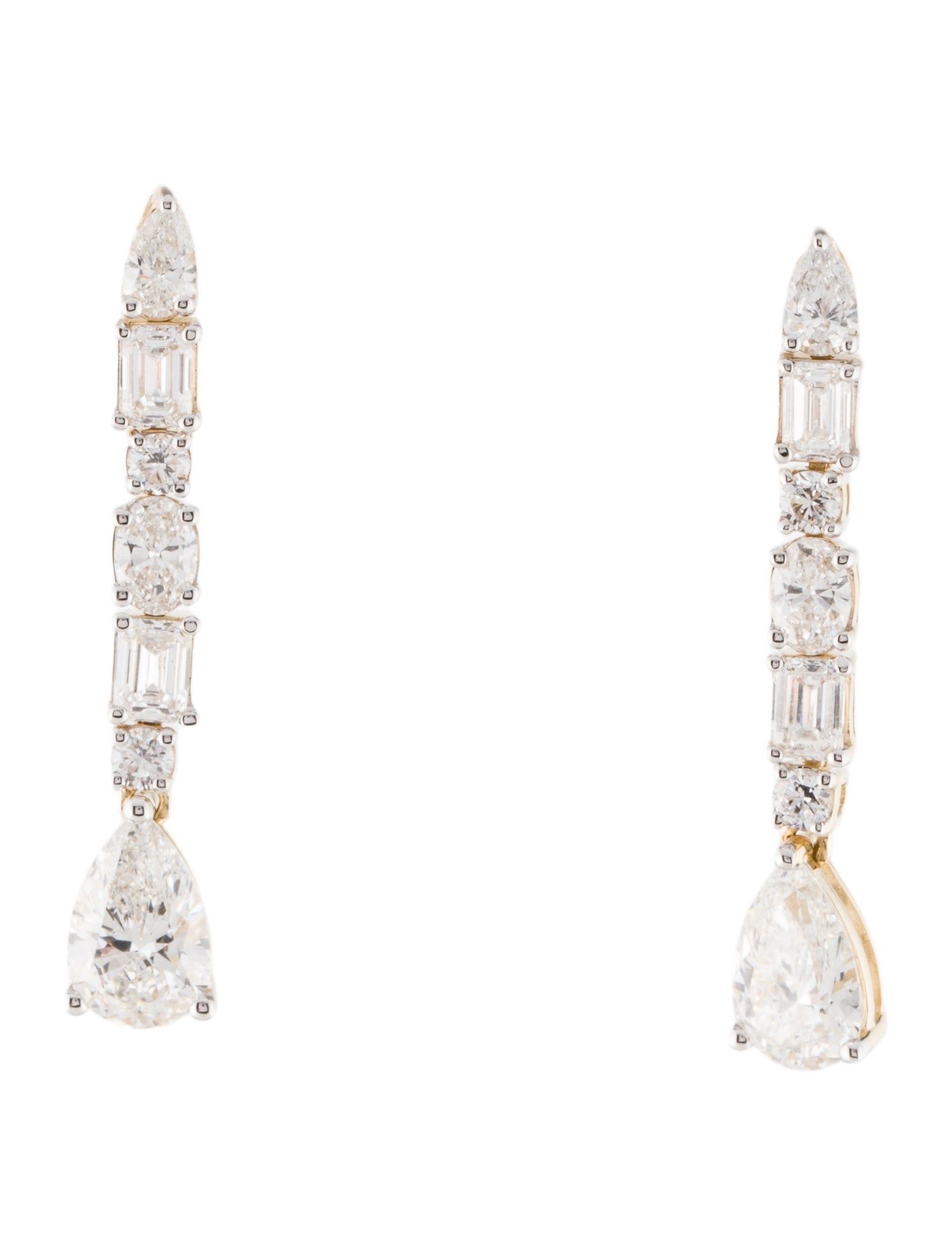Earrings 14K Lab-Grown Diamond Drop Earrings
