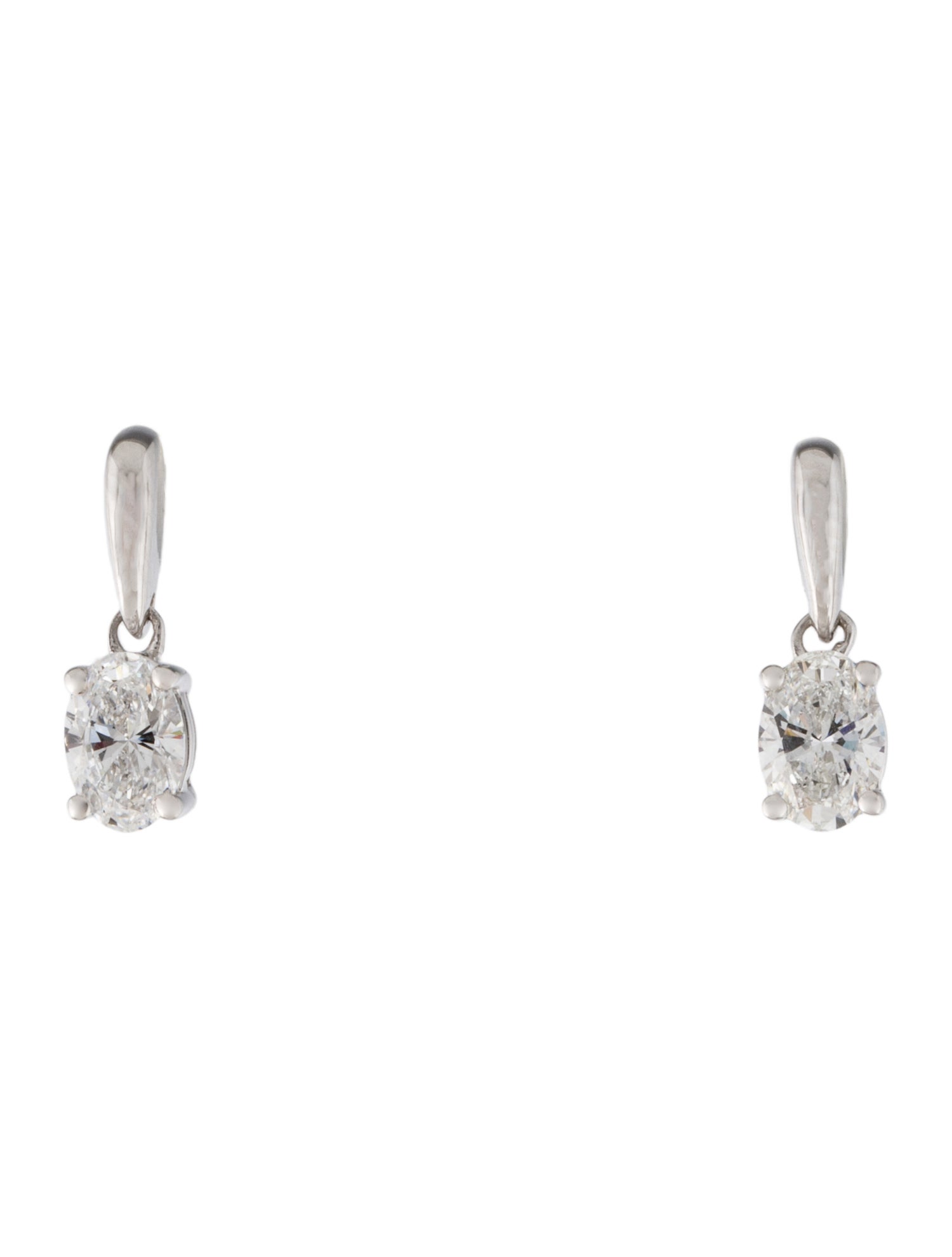 Earrings 14K 1.00ctw Lab-Grown Diamond Drop