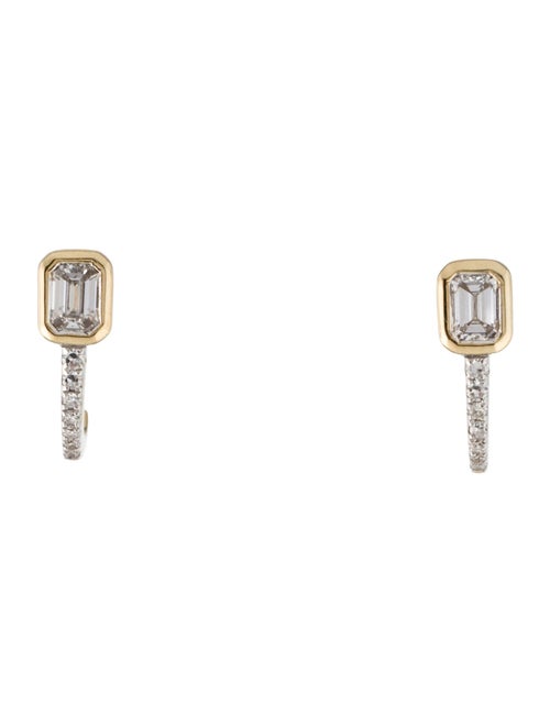 Earrings 14L Lab-Grown Diamond Drop Stud