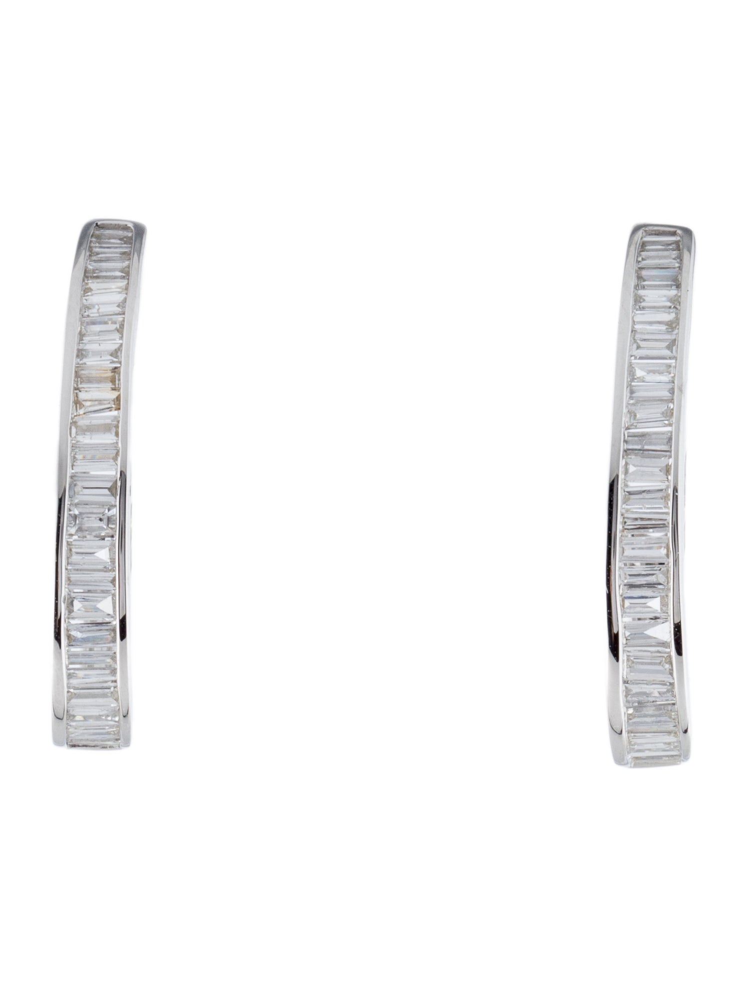 Earrings 14K 1.00ctw Lab-Grown Diamond Earclips