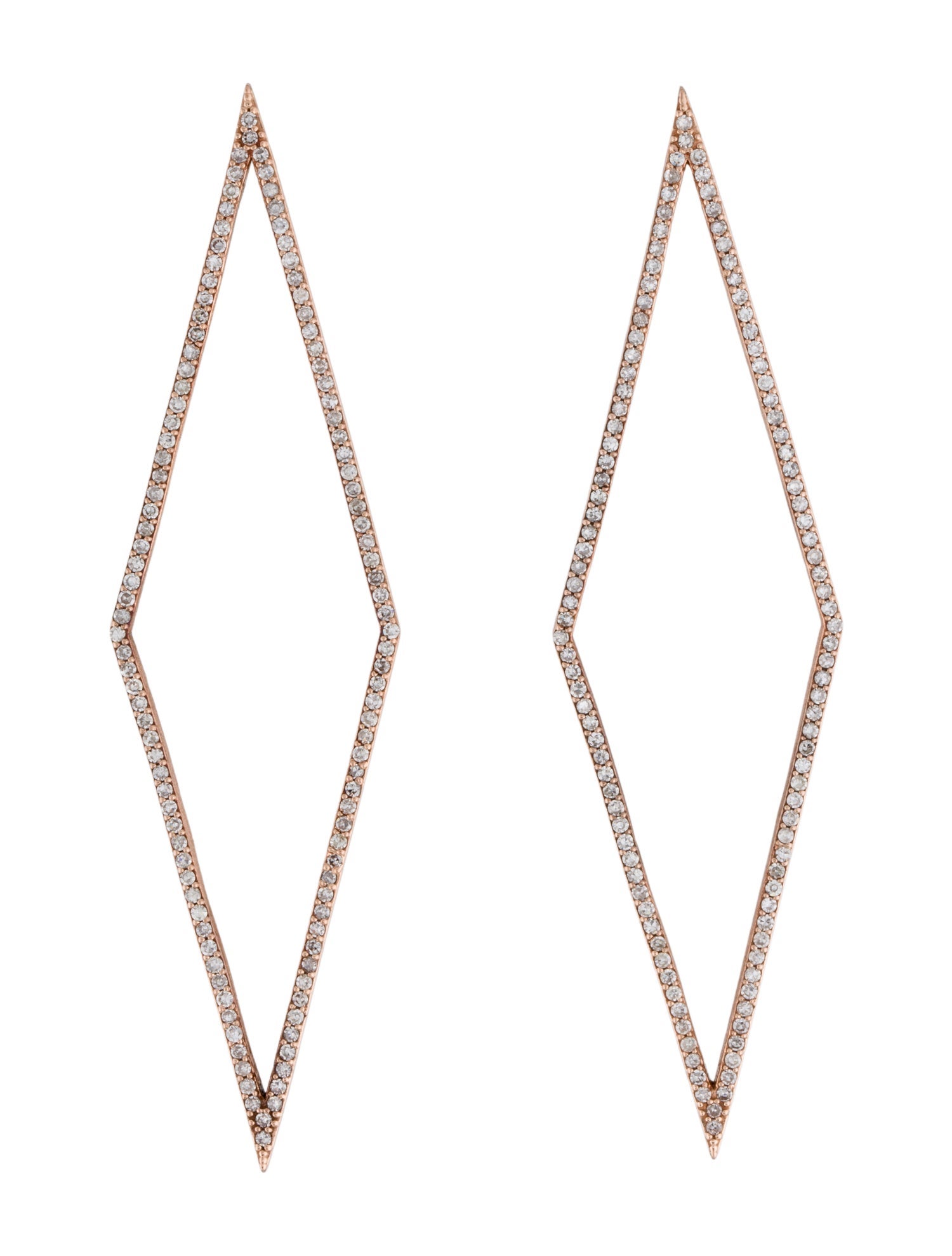 Earrings 14K 1.23ctw Diamond Drop Earrings