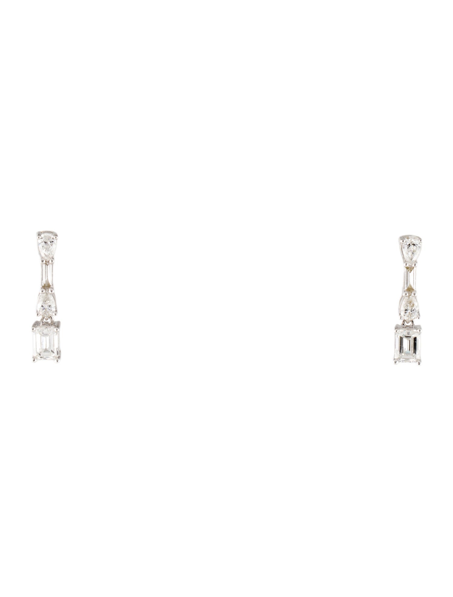 Earrings 14K Lab-Grown Diamond Drop Earrings