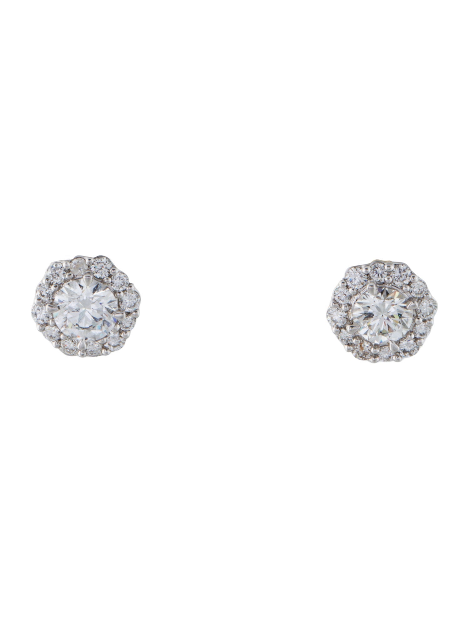 Earrings 14K 1.00ctw Lab-Grown Diamond Stud Earrings