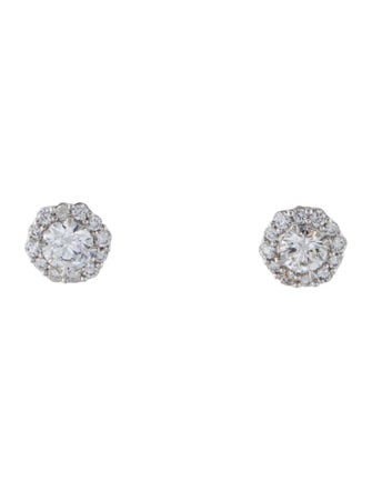 Earrings 14K 1.00ctw Lab-Grown Diamond Stud Earrings