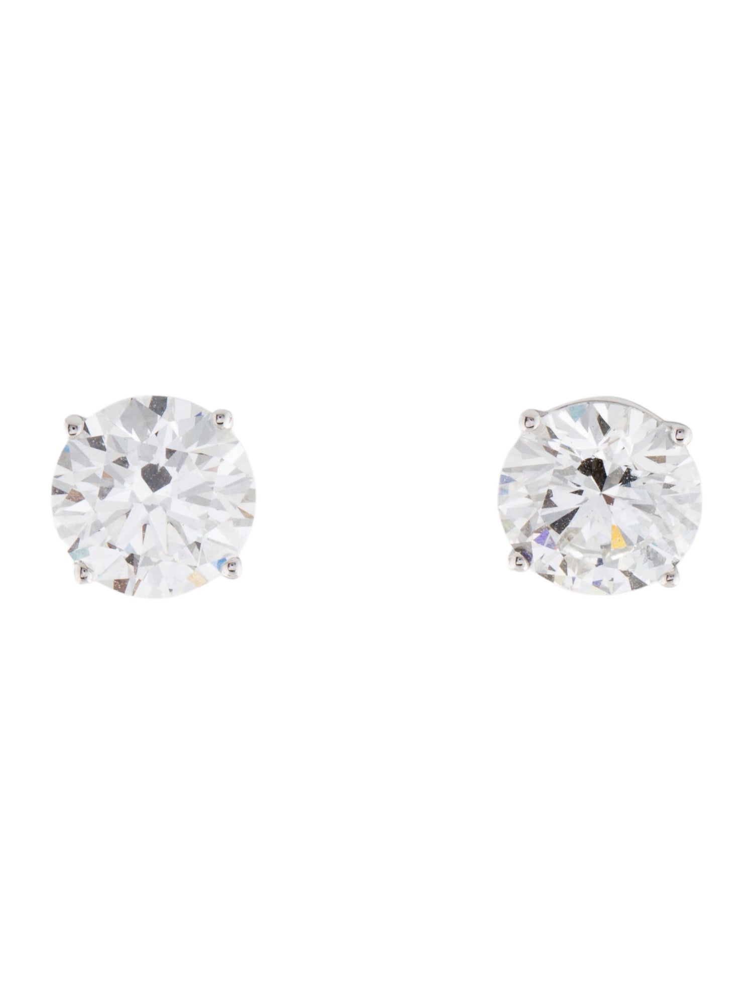 Earrings 14K 6.64ctw Lab-Grown Diamond Stud Earrings