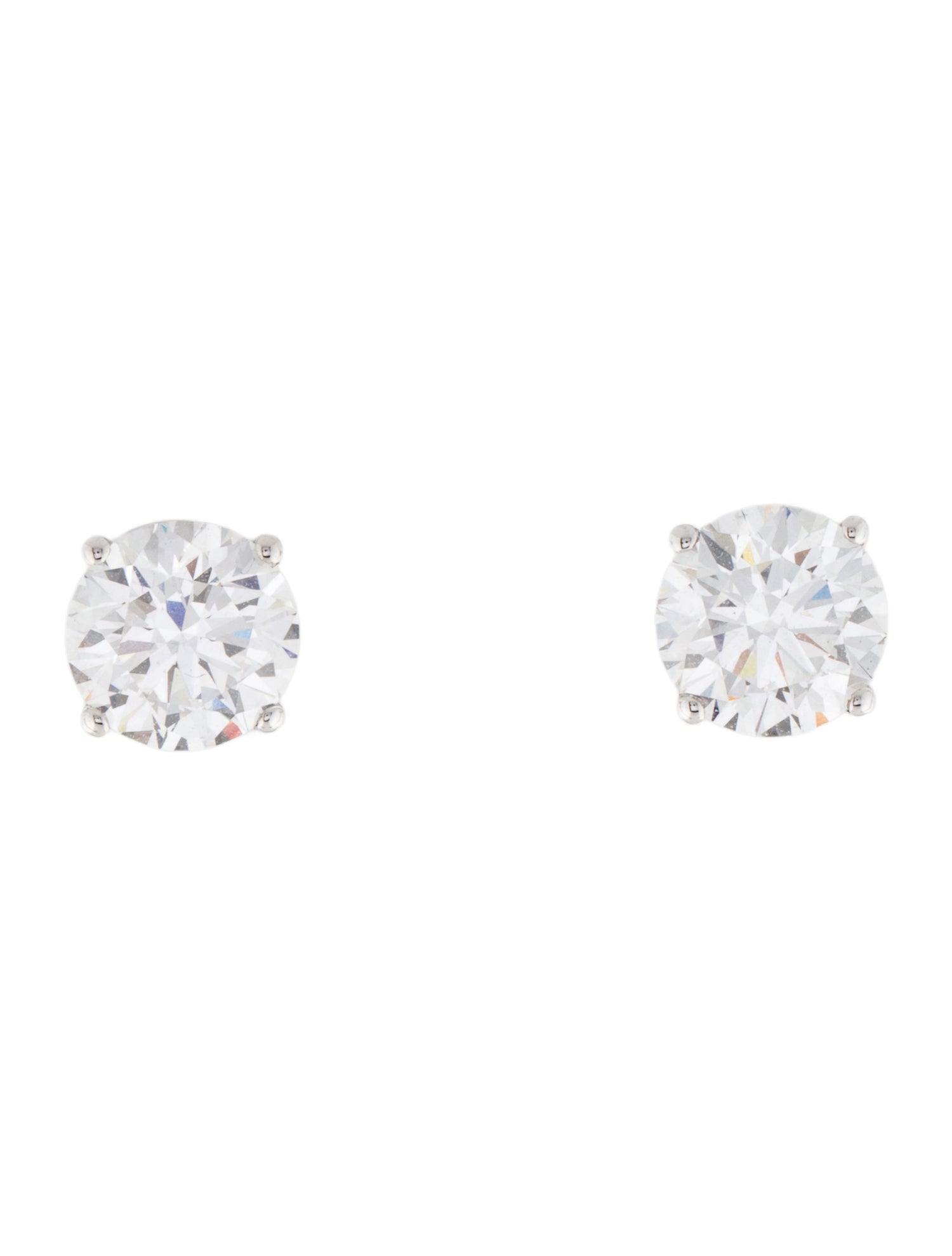 Earrings 14K 4.90ctw Lab-Grown Diamond Stud Earrings