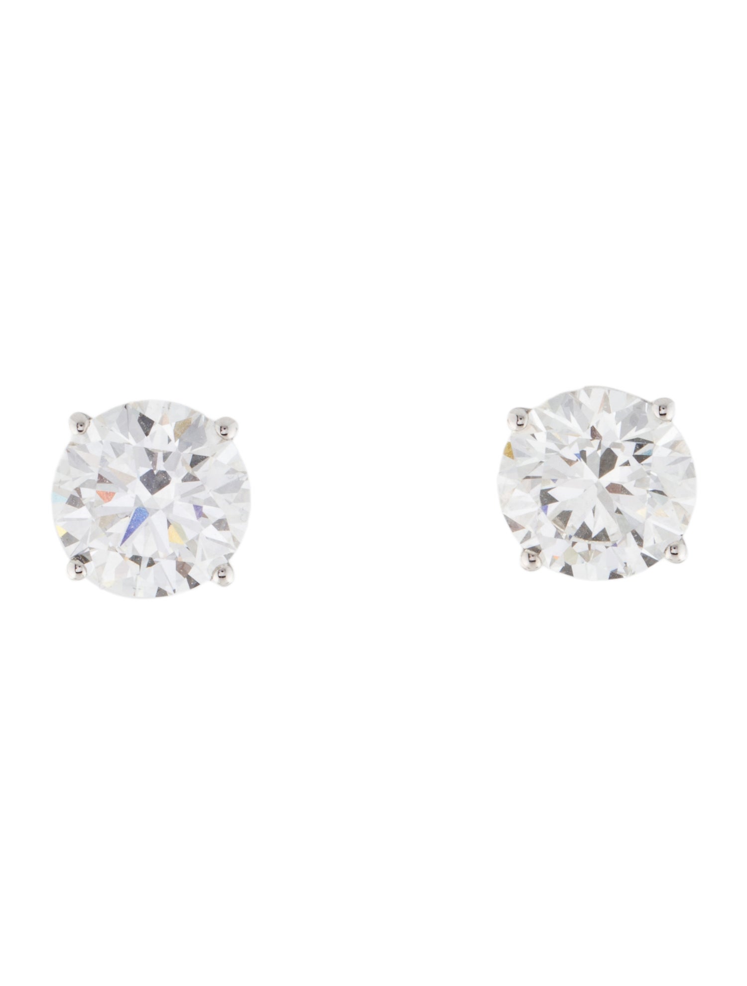 Earrings 14K 6.36ctw Lab-Grown Diamond Stud Earrings