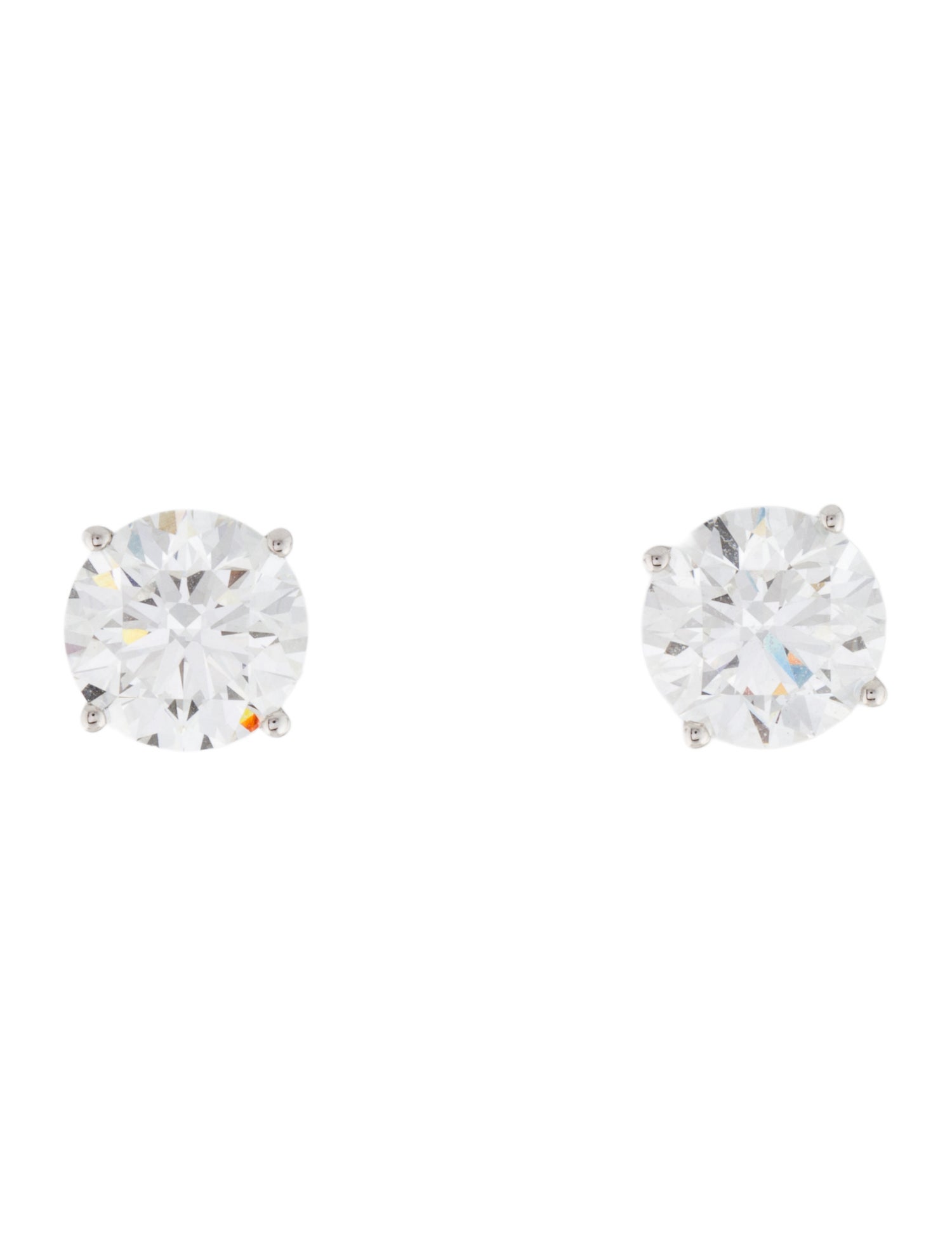 Earrings 14K 6.00ctw Lab-Grown Diamond Stud Earrings