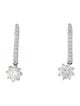 Earrings 14K 2.00ctw Lab-Grown Diamond Drop Earrings