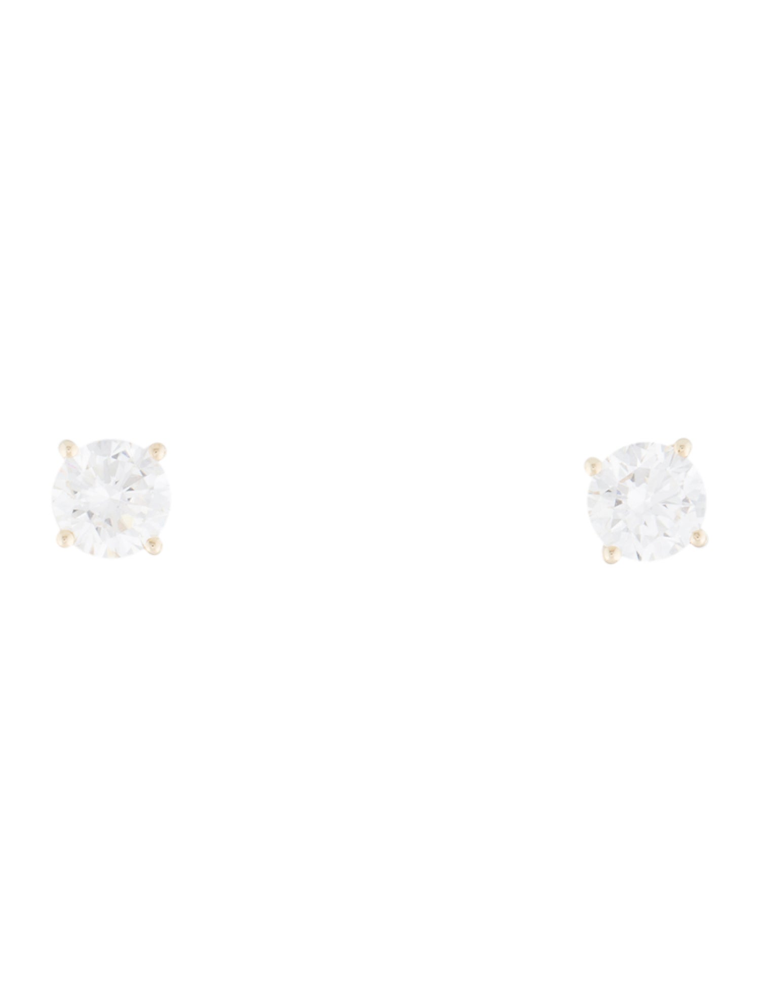 Earrings 14K 1.50ctw Lab-Grown Diamond Stud Earrings