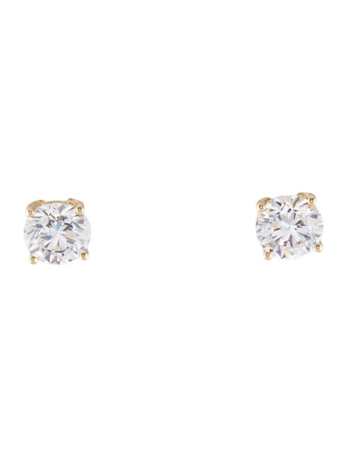 Earrings 14K 3.00ctw Lab-Grown Diamond Stud Earrings