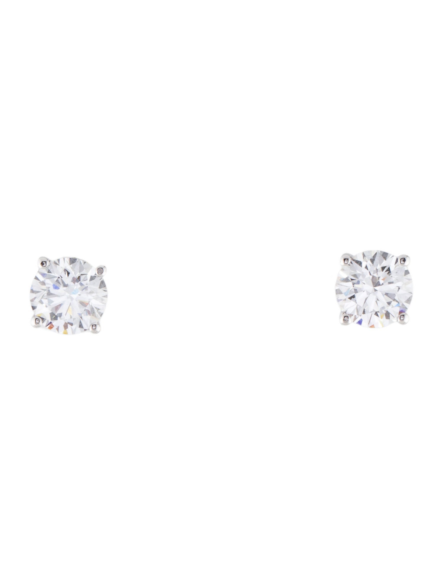 Earrings 14K 2.00ctw Lab-Grown Diamond Stud Earrings