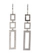 Earrings 14K 1.60ctw Diamond Geometric Drop Earrings