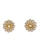Earrings  18K 2.00cts Diamond Flower Earclip Earrings