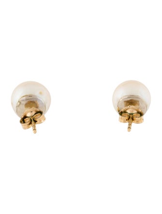 Earrings 18K Pearl Stud Earrings