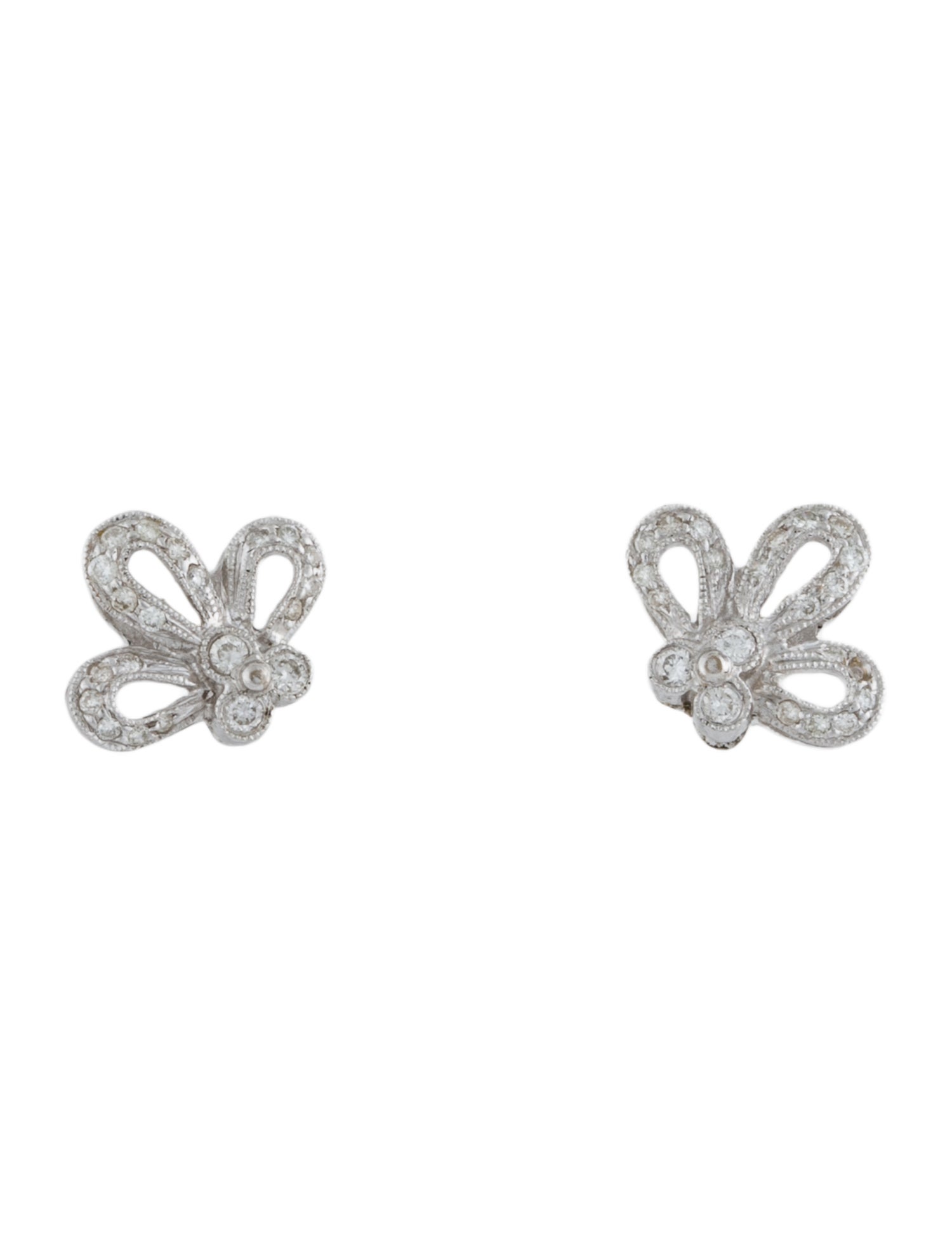 Earrings 18K Diamond Stud Earrings