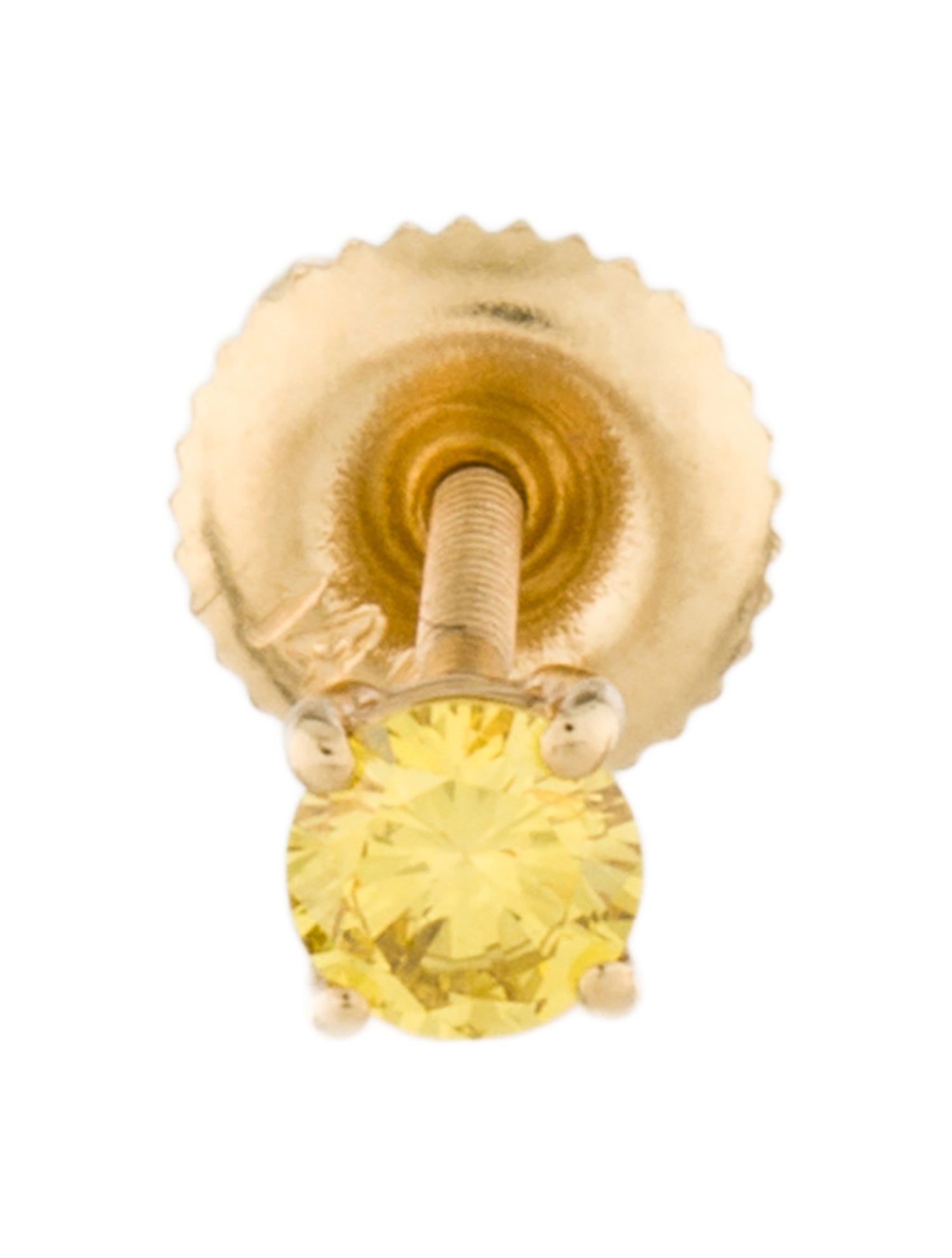 Earrings 14K Diamond Single Earrings