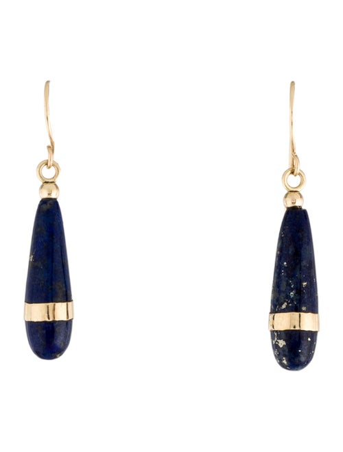Earrings 14K Lapis Lazuli Drop Earrings