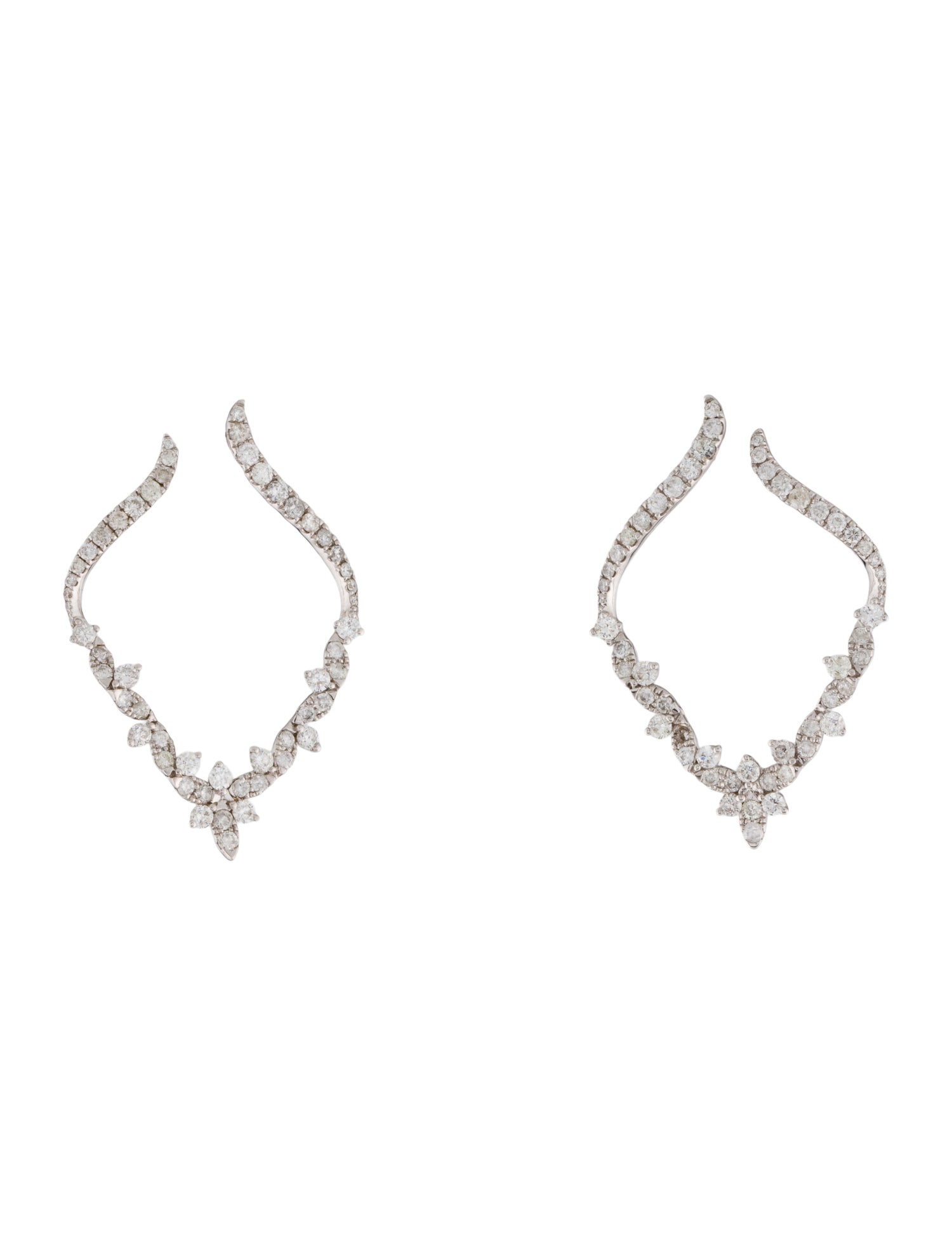 Earrings 14K 1.87ctw Diamond Drop Earrings