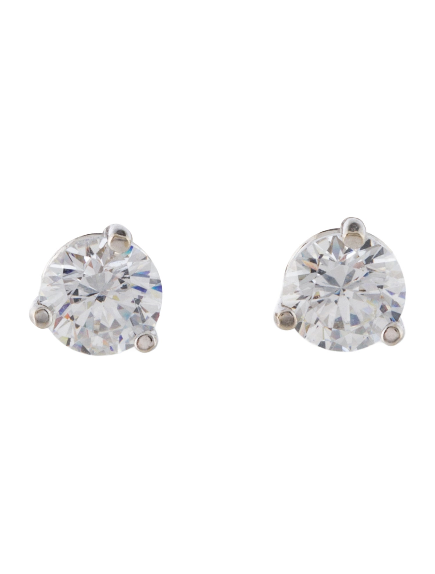 Earrings 14K 1.80ctw Lab-Grown Diamond Stud Earrings