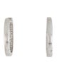 Earrings 14K Diamond Hoop Earrings