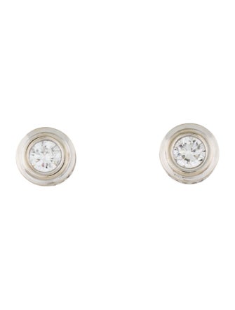 Earrings 14.K 1.02ctw Lab-Grown Diamond Stud Earrings