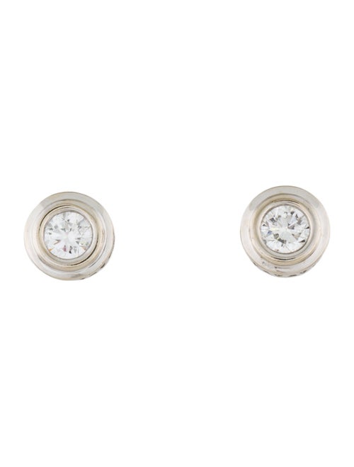 Earrings 14.K 1.02ctw Lab-Grown Diamond Stud Earrings