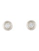 Earrings 14.K 1.02ctw Lab-Grown Diamond Stud Earrings