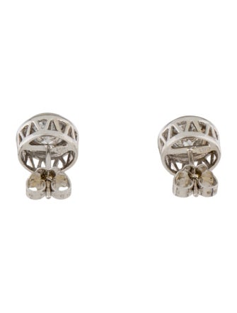 Earrings 14.K 1.02ctw Lab-Grown Diamond Stud Earrings