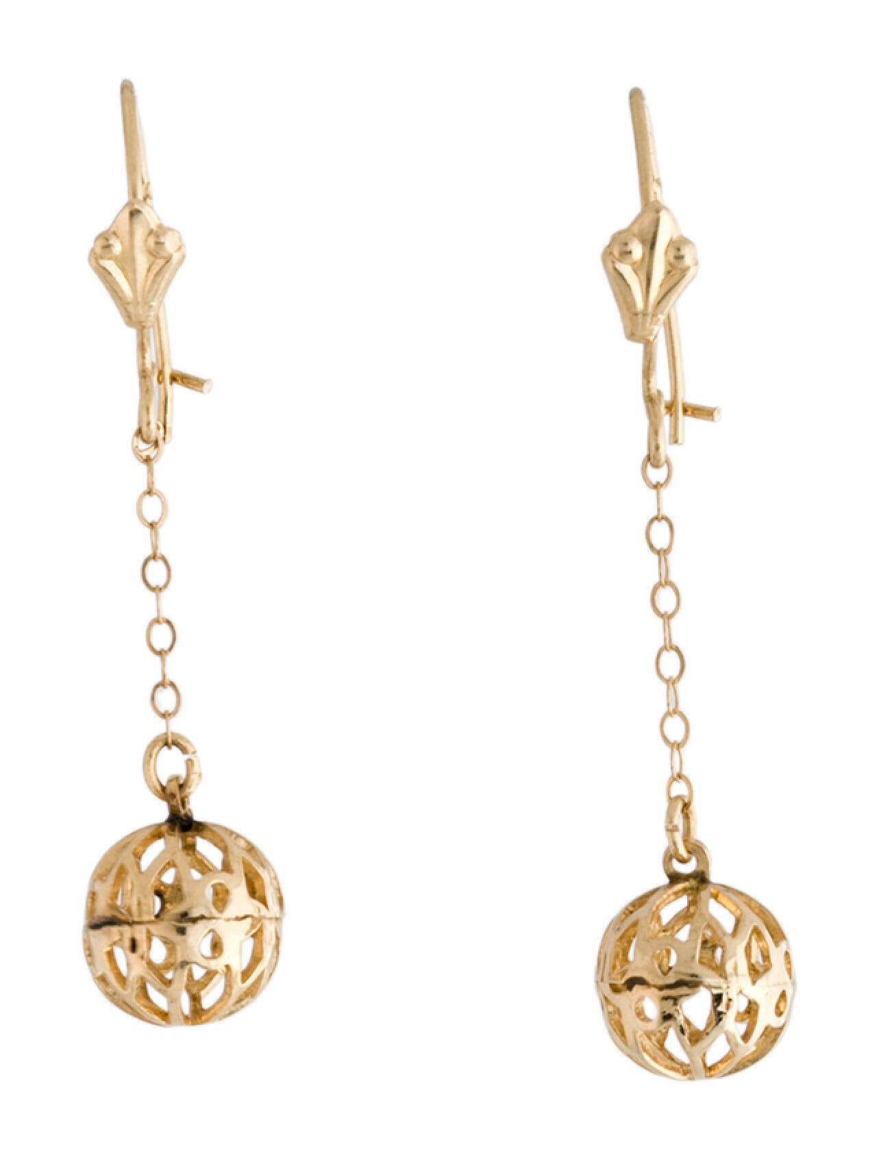 Earrings 14K Drop Earrings