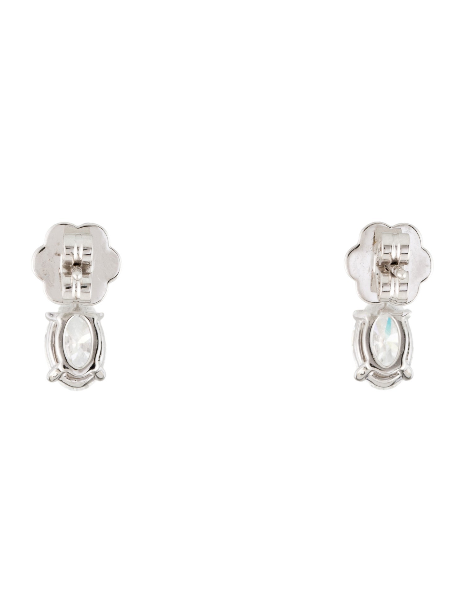 Earrings 14K 2.12ctw Lab-Grown Diamond Drop Earrings