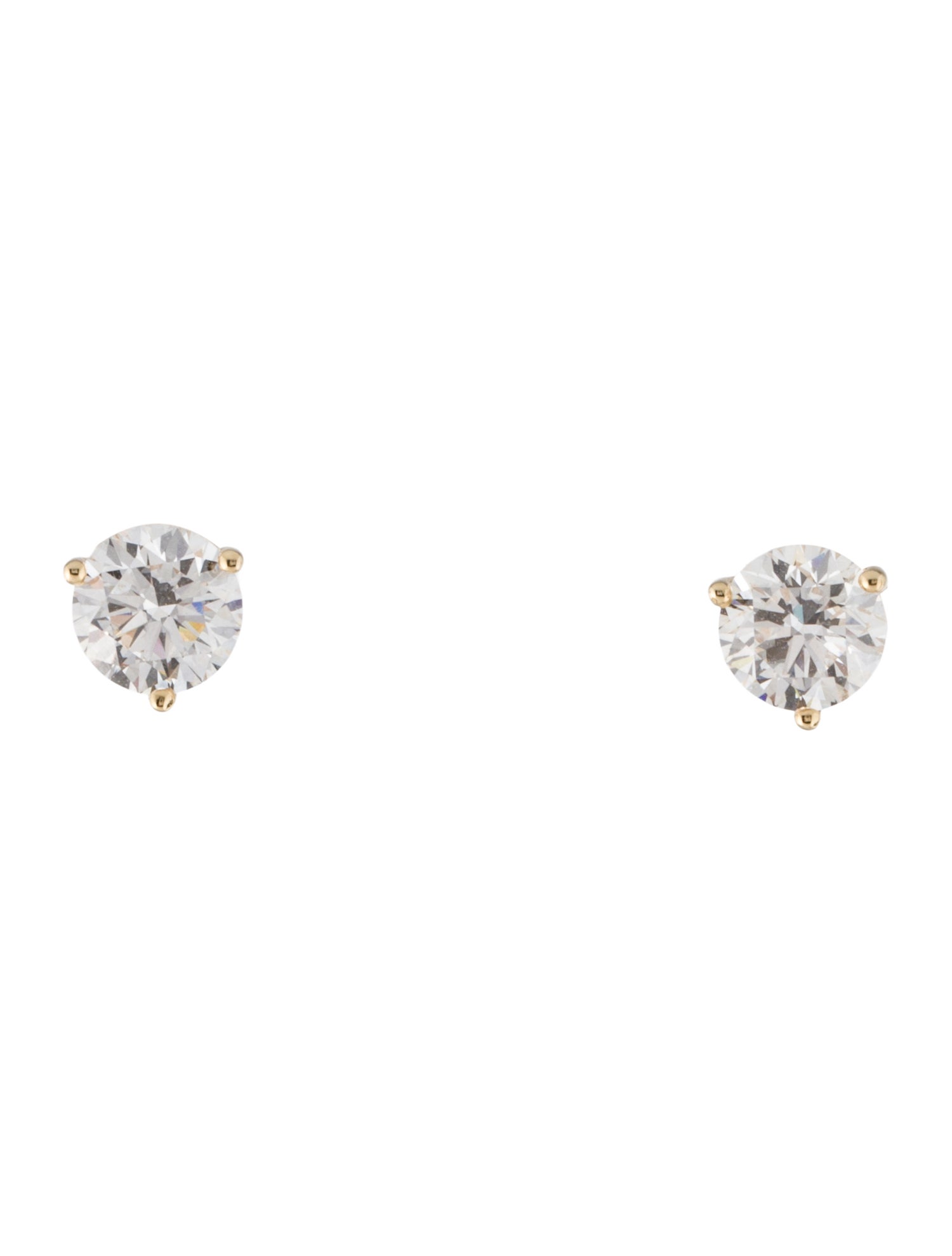 Earrings 14K 2.00ctw Lab-Grown Diamond Stud