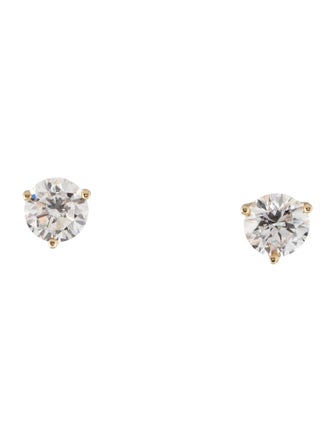 Earrings 14K 2.00ctw Lab-Grown Diamond Stud