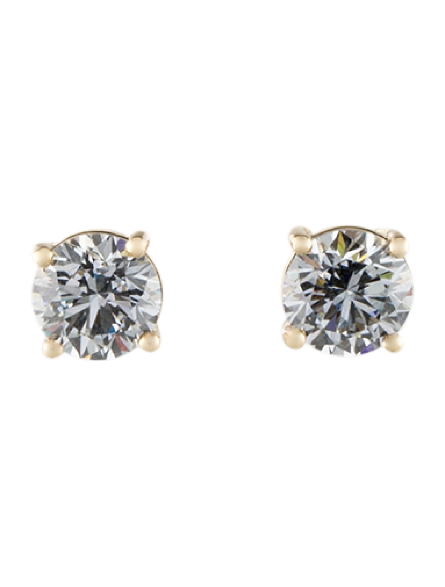 Earrings 14K 2.03ctw Lab-Grown Diamond Studs