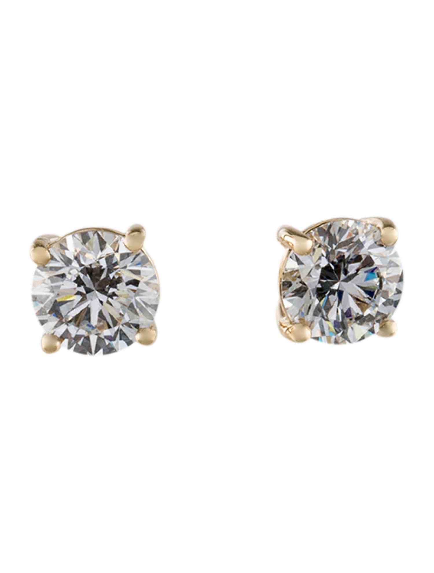 Earrings 14K 2.05ctw Lab-Grown Diamond Studs