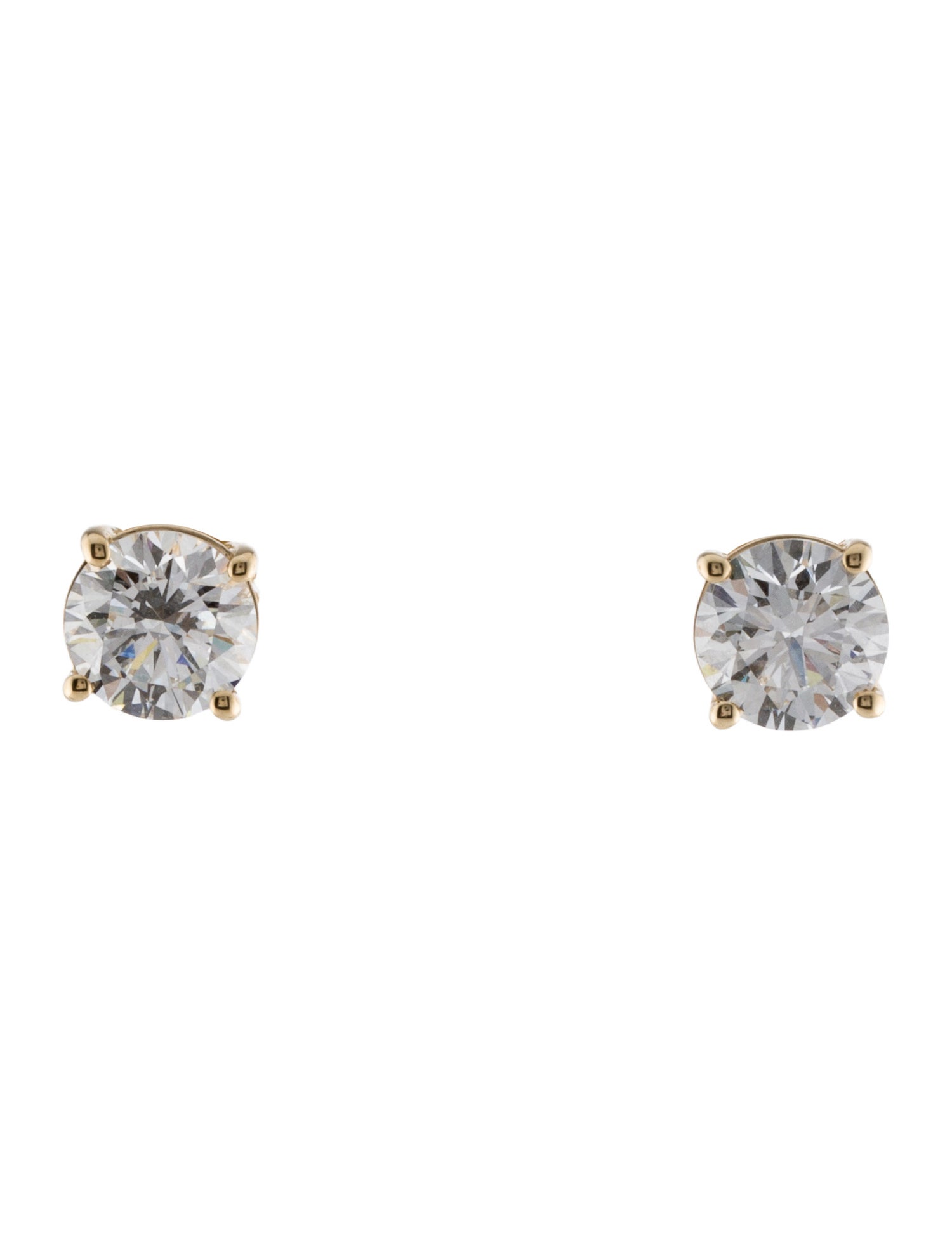 Earrings 14K 3.03ctw Lab-Grown Diamond Studs