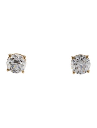 Earrings 14K 3.03ctw Lab-Grown Diamond Studs