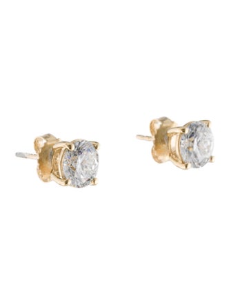 Earrings 14K 3.03ctw Lab-Grown Diamond Studs