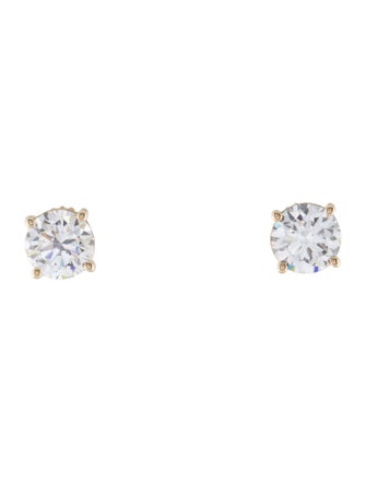 Earrings 14K 2.88ctw Lab-Grown Diamond Studs