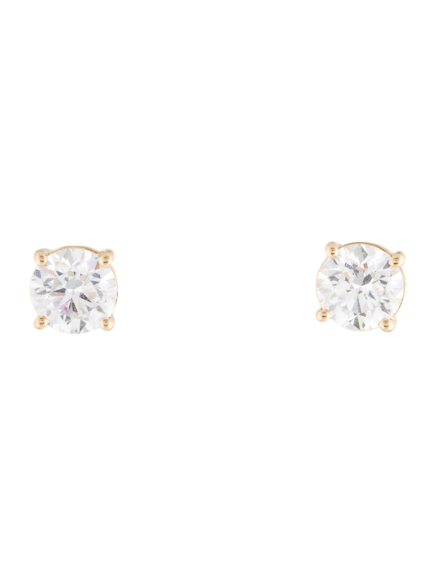 Earrings 14K 3.04ctw Lab-Grown Diamond Stud Earrings