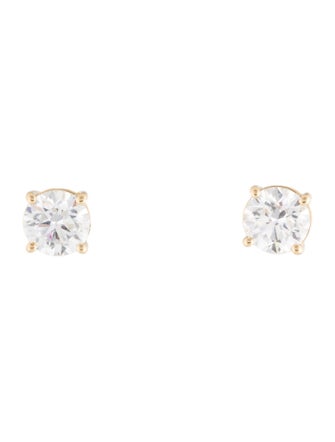 Earrings 14K 3.04ctw Lab-Grown Diamond Stud Earrings