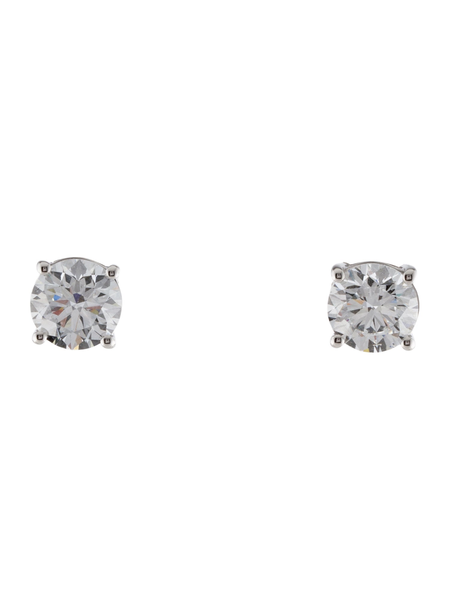 Earrings 14K 3.02ctw Lab-Grown Diamond Stud Earrings